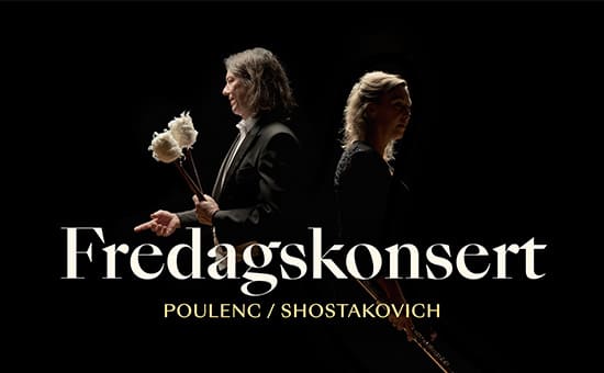 Fredgagskonsert Poulenc, Sjostakovitj